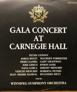 Various - Gala Concert At Carnegie Hall (2xLP, Album) (Mint (M))