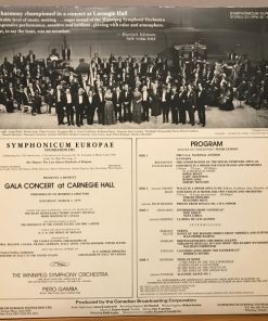 Alternative view of Various - Gala Concert At Carnegie Hall (2xLP, Album) (Mint (M))