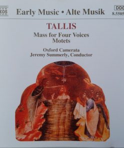 Thomas Tallis - Oxford Camerata, Jeremy Summerly - Mass For Four Voices • Motets (CD) (Near Mint (NM or M-))