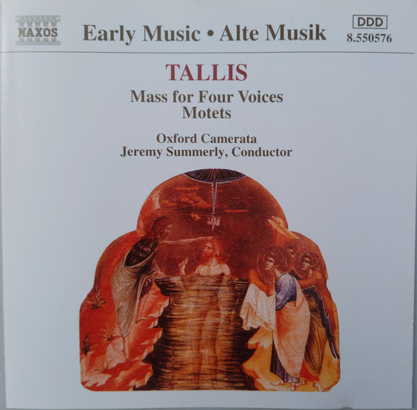 Thomas Tallis - Oxford Camerata, Jeremy Summerly - Mass For Four Voices • Motets (CD) (Near Mint (NM or M-))