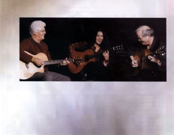 Larry Coryell, Badi Assad, John Abercrombie - Three Guitars (CD, Album) (Near Mint (NM or M-)) - Image 5