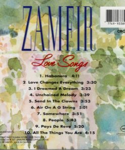 Alternative view of Gheorghe Zamfir - Love Songs (CD, Album, Club) (Near Mint (NM or M-))