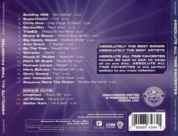 Various - Absolute All Time Favorites (CD, Album, Comp) (Near Mint (NM or M-)) - Image 2
