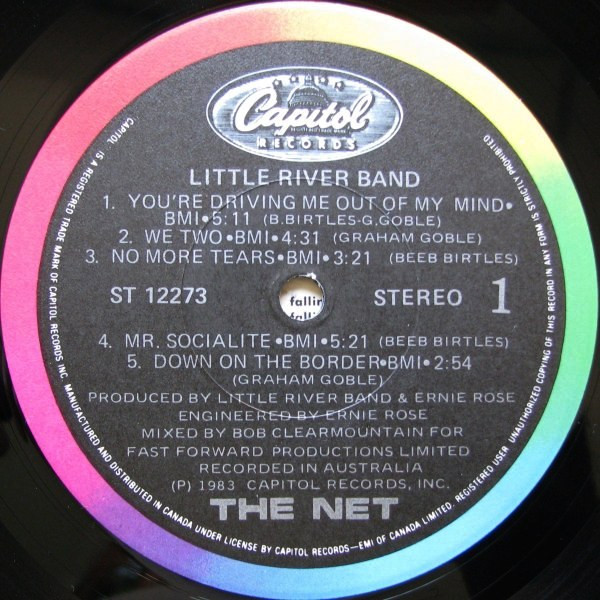 Little River Band - The Net (LP, Album) (Mint (M)) - Image 3