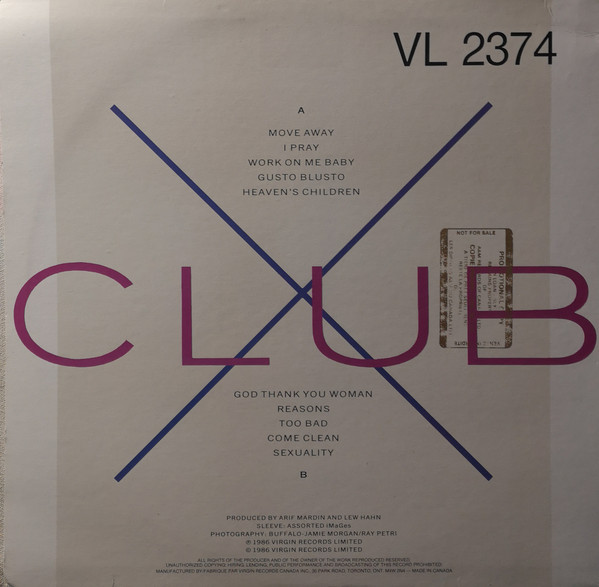 Culture Club - From Luxury To Heartache (LP, Album) (Mint (M)) - Image 3