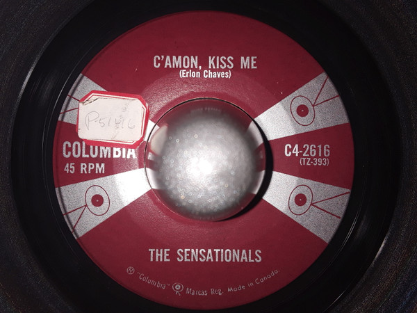 The Sensationals (3) - Tarrentela Rock (7", Single) (Very Good (VG)) - Image 2
