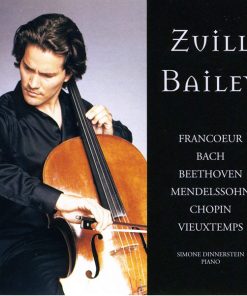 Zuill Bailey, François Francœur, Johann Sebastian Bach, Ludwig van Beethoven, Felix Mendelssohn-Bartholdy, Frédéric Chopin, Henri Vieuxtemps, Simone Dinnerstein - Cello Recital (CD) (Near Mint (NM or M-))