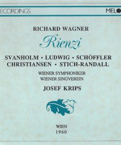 Richard Wagner / Wiener Symphoniker / Josef Krips / Set Svanholm - Rienzi (2xCD) (Near Mint (NM or M-))