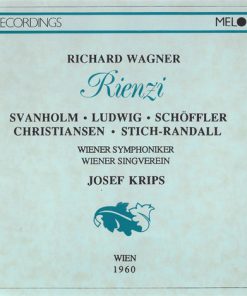 Alternative view of Richard Wagner / Wiener Symphoniker / Josef Krips / Set Svanholm - Rienzi (2xCD) (Near Mint (NM or M-))