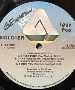 Iggy Pop - Soldier (LP, Album) (Mint (M)) - Image 4