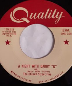 Daddy "G" And The Church Street Five - A Night With Daddy "G" (7", Single) (Very Good Plus (VG+))