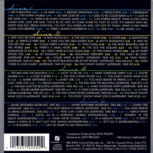 Tony Bennett - The Complete Improv Recordings (4xCD, Comp) (Near Mint (NM or M-)) - Image 2
