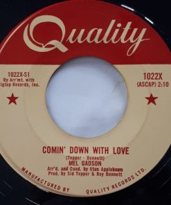 Mel Gadson - Comin' Down With Love (7") (Very Good Plus (VG+))