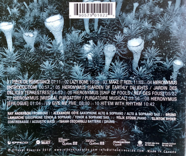 Félix Stüssi 5, Ray Anderson - Hieronymus (CD) (Near Mint (NM or M-)) - Image 3