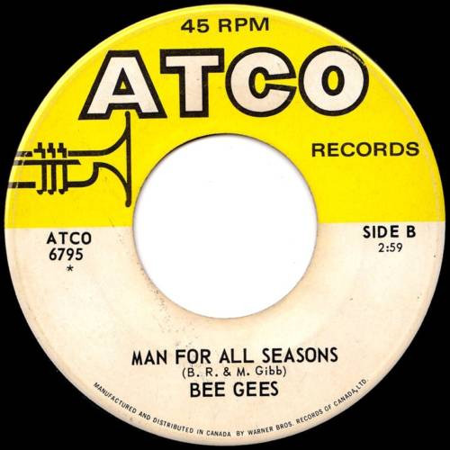 Bee Gees - Lonely Days (7", Single) (Near Mint (NM or M-)) - Image 2