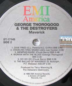 George Thorogood & The Destroyers - Maverick (LP, Album) (Mint (M)) - Image 4