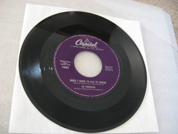 Ed Townsend - When I Grow Too Old To Dream / You Are My Everything (7", Single) (Near Mint (NM or M-)) - Image 3