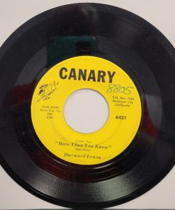 Alternative view of Durward Erwin - I'm Sorry For The One / More Than You Know (7", Single) (Very Good Plus (VG+))