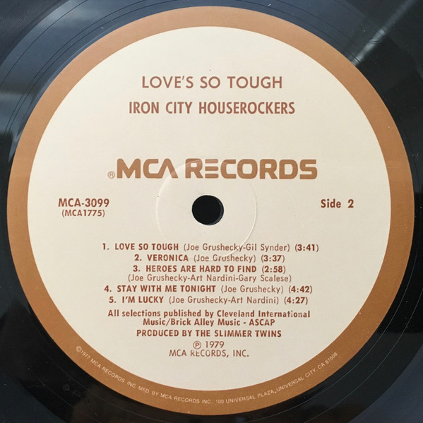 Iron City Houserockers - Love's So Tough (LP, Album, Pin) (Mint (M)) - Image 4