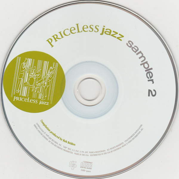 Various - Priceless Jazz Sampler 2 (CD, Smplr) (Near Mint (NM or M-)) - Image 4