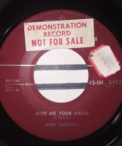 Rudy Jackson (3) - Give Me Your Hand / Teasing Me (7", Single) (Very Good Plus (VG+))
