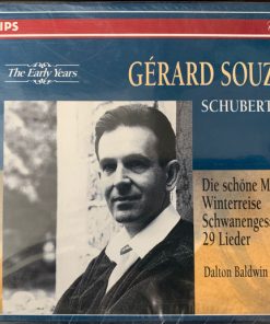 Franz Schubert - Gérard Souzay, Dalton Baldwin - Die Schöne Müllerin; Winterreise; Schwanengesang; 29 Lieder (4xCD, RM + Box, Comp, Sli) (Near Mint (NM or M-))