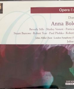Gaetano Donizetti, Shirley Verrett, Stuart Burrows, Paul Plishka, Beverly Sills, Julius Rudel, London Symphony Orchestra, John Alldis Choir - Anna Bolena (3xCD, RM) (Near Mint (NM or M-))
