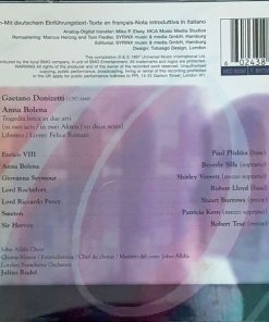 Alternative view of Gaetano Donizetti, Shirley Verrett, Stuart Burrows, Paul Plishka, Beverly Sills, Julius Rudel, London Symphony Orchestra, John Alldis Choir - Anna Bolena (3xCD, RM) (Near Mint (NM or M-))