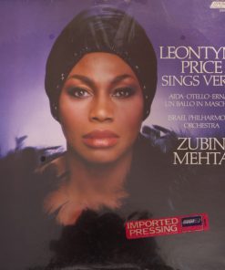 Leontyne Price, Israel Philharmonic Orchestra, Zubin Mehta - Leontyne Price Sings Verdi - Aida, Otello, Ernani, Un Ballo In Maschera (LP, Album) (Mint (M))