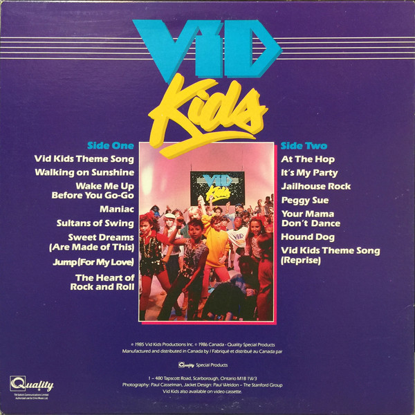 Vid Kids - Vid Kids (LP) (Mint (M)) - Image 2