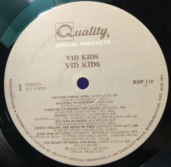 Vid Kids - Vid Kids (LP) (Mint (M)) - Image 3