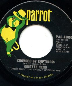 Ginette Reno - Crowded By Emptiness  (7") (Near Mint (NM or M-))