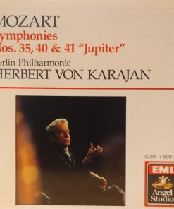Wolfgang Amadeus Mozart, Berliner Philharmoniker, Herbert von Karajan - Sinfonien/Symphonies Nos. 35, 40, 41 (CD, Cap) (Near Mint (NM or M-))