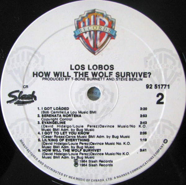Los Lobos - How Will The Wolf Survive? (LP, Album) (Mint (M)) - Image 4