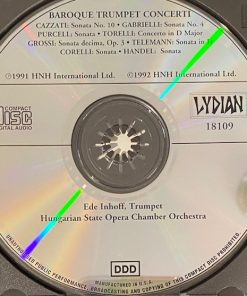 Ede Inhoff Trumpet Hungarian State Opera Chamber Orchestra - Baroque Trumpet Concerti (CD, Album) (Near Mint (NM or M-)) - Image 5