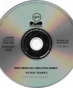 Yosuke Yamashita / Bill Laswell / Ryuichi Sakamoto - Asian Games (CD, Album) (Near Mint (NM or M-)) - Image 3