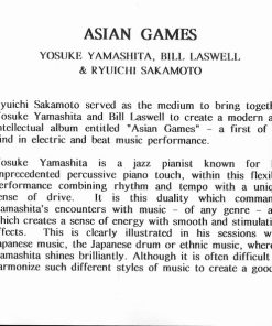 Yosuke Yamashita / Bill Laswell / Ryuichi Sakamoto - Asian Games (CD, Album) (Near Mint (NM or M-)) - Image 5