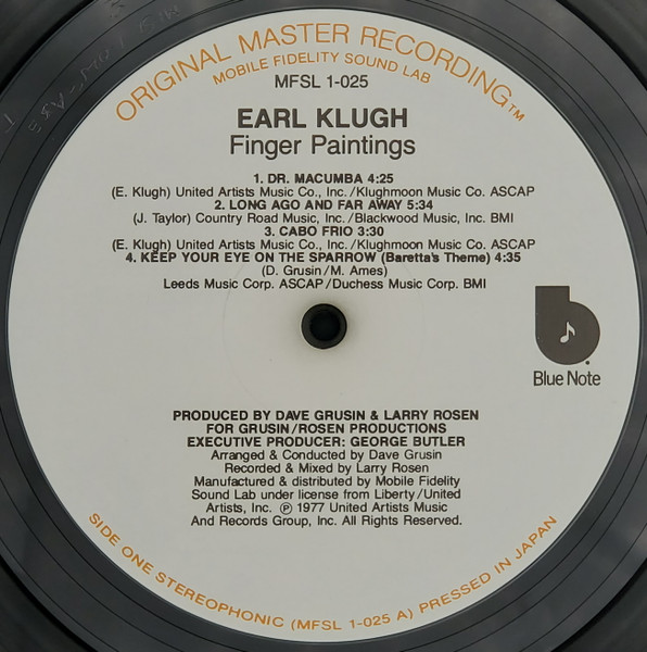 Earl Klugh - Finger Paintings (LP, Album, Ltd, RE, RM) (Near Mint (NM or M-)) - Image 3