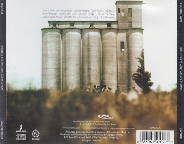 Jars Of Clay - Who We Are Instead (CD, Album) (Mint (M)) - Image 2