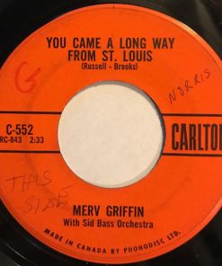 Merv Griffin - You Came A Long Way From St. Louis / Would You (7") (Near Mint (NM or M-))