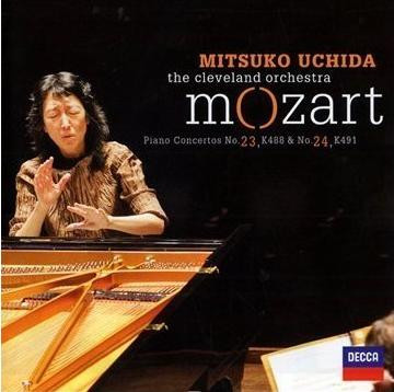 Mitsuko Uchida · The Cleveland Orchestra · Wolfgang Amadeus Mozart - Piano Concertos No. 23, K488 & No. 24, K491 (CD, Album) (Near Mint (NM or M-))