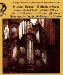 Nikolaus Bruhns - Johann Nicolaus Hanff / Bernard Coudurier - L'Œuvre D'Orgue  (CD, Album) (Near Mint (NM or M-))