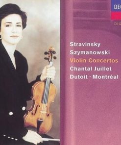 Igor Stravinsky, Karol Szymanowski, Chantal Juillet, Orchestre Symphonique De Montréal, Charles Dutoit - Violin Concertos (CD, Album) (Near Mint (NM or M-))