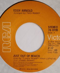 Eddy Arnold - Just Out Of Reach / Poison Red Berries (7", Single) (Very Good Plus (VG+))