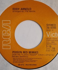 Alternative view of Eddy Arnold - Just Out Of Reach / Poison Red Berries (7", Single) (Very Good Plus (VG+))