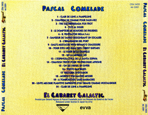 Pascal Comelade - El Cabaret Galactic (CD, Album) (Near Mint (NM or M-)) - Image 2