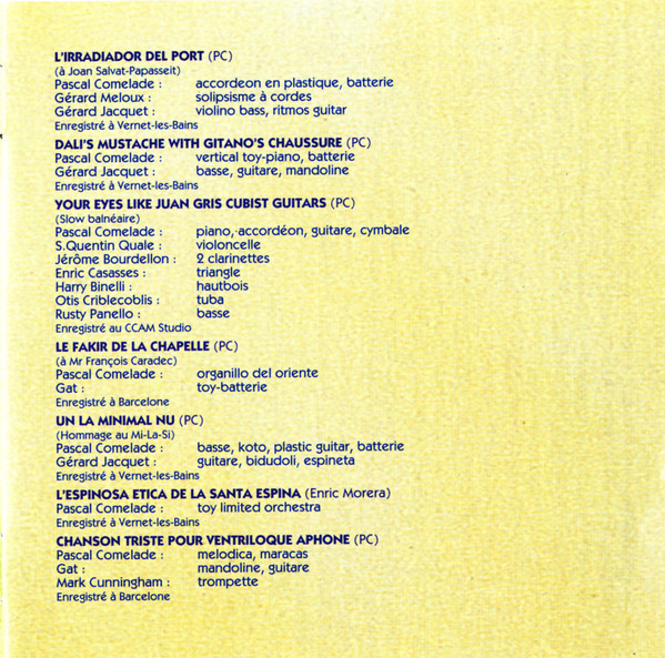 Pascal Comelade - El Cabaret Galactic (CD, Album) (Near Mint (NM or M-)) - Image 5
