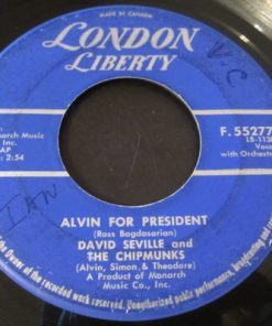 David Seville And The Chipmunks - Alvin For President / Sack Time (7", Single) (Very Good (VG))