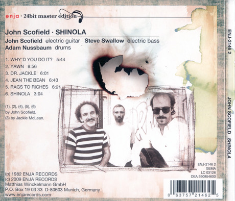 John Scofield - Shinola (CD, Album, RE, RM, Dig) (Mint (M)) - Image 2