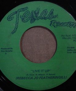 Rebecca Jo Featheringill - Live It Up (7") (Very Good Plus (VG+))
